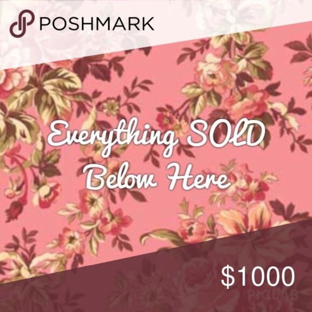🛑 everything sold beyond this point !